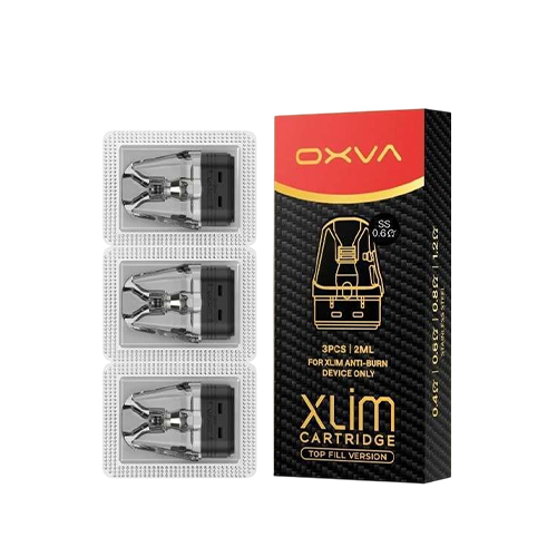 OXVA Xlim SS Cartridge For Xlim Pro 2 DNA (3pcs/pack)