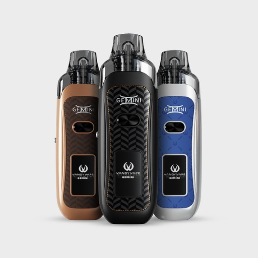 VANDY VAPE Gemini Leather Pod Mod Kit 2600mAh 80W